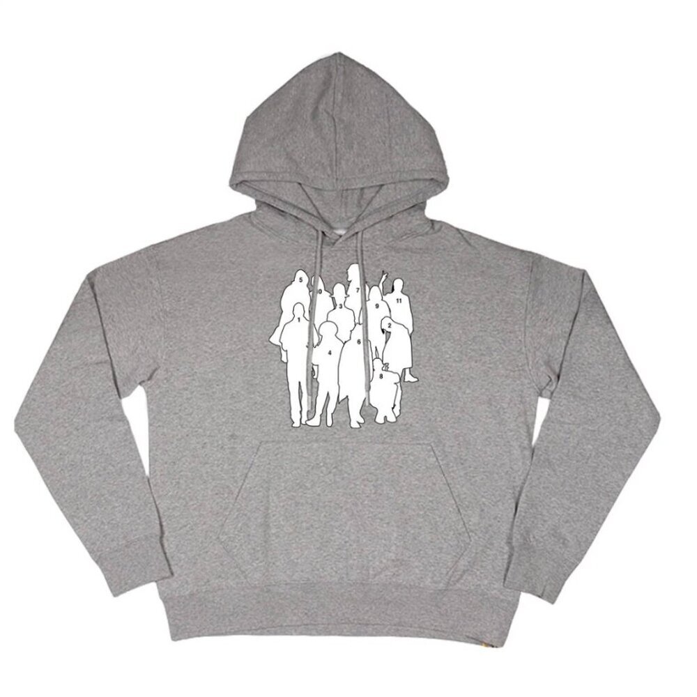 NWT Urbancoolab The Eleven Grey Hoodie - Sizes S, M, L